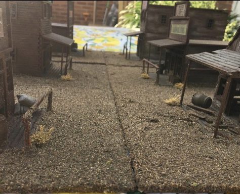 Wild West Frontier Terrain – 28mm Scale Handcrafted Wild West Battlefield Terrain – 20–28mm